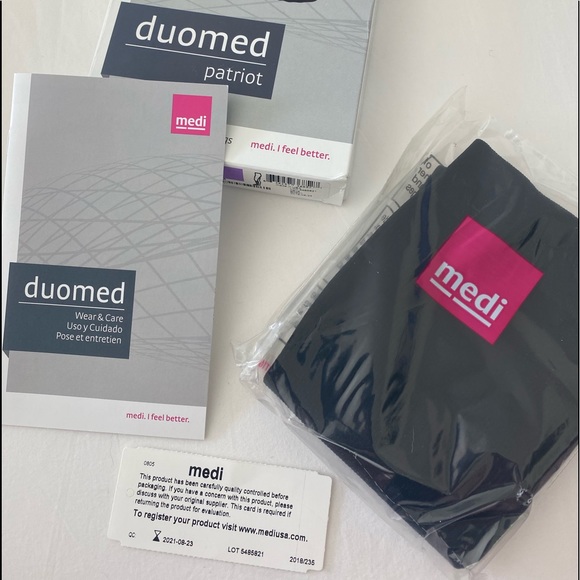 Duomed Patriot/Medi Other - Compression Socks - Men's Knee High- 30-40 mmHg/Size M (NWT)